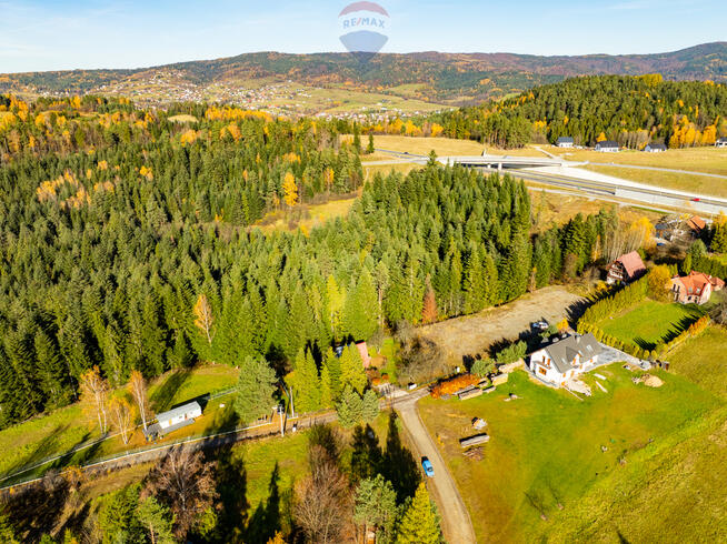 Działka budowlana z domem letniskowym