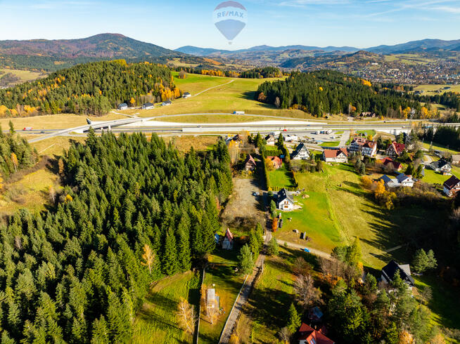 Działka budowlana z domem letniskowym