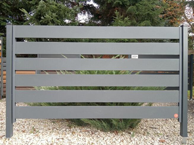 Ogrodzenie przęsło nowoczesne płot Panel 15cm 200x120