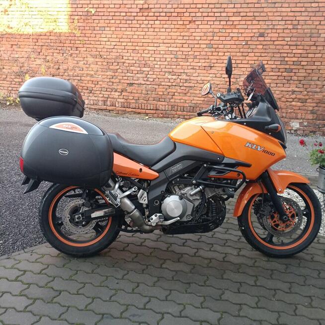 Sprzedam motocykl turystyk kawasaki KLV1000 2005r.