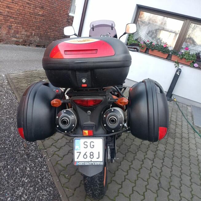 Sprzedam motocykl turystyk kawasaki KLV1000 2005r.