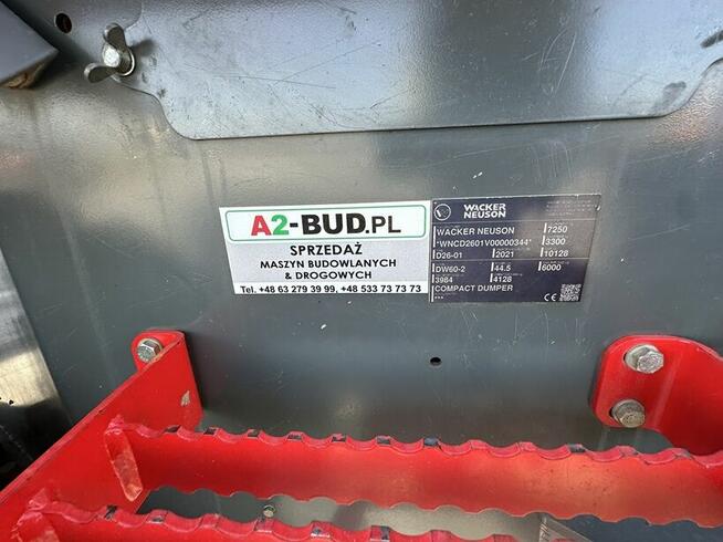 WOZIDŁO BUDOWLANE MARKI WACKER NEUSON DW60-2