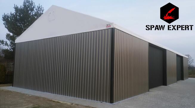 Hala namiotowa 10 x 20 x 4, magazyny całoroczne SOLIDNE!