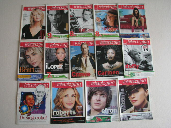 Gazeta telewizyjna TV - Gazeta Wyborcza z lat 2008 - 2010