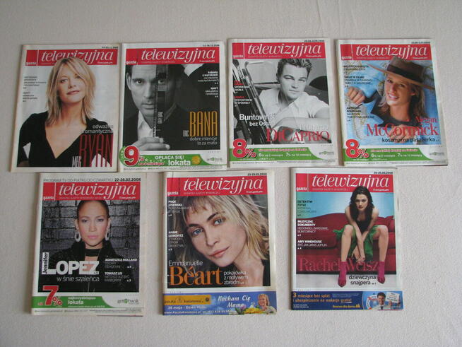 Gazeta telewizyjna TV - Gazeta Wyborcza z lat 2008 - 2010