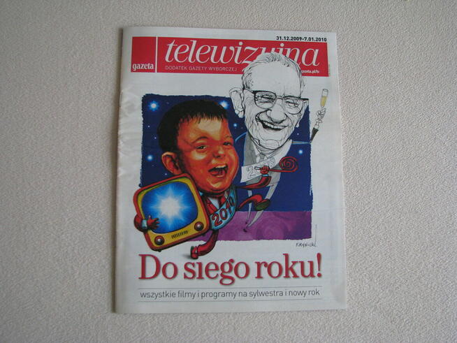 Gazeta telewizyjna TV - Gazeta Wyborcza z lat 2008 - 2010