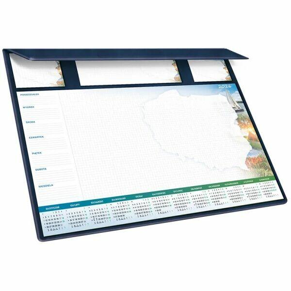 Podkład na biurko biurał blat z karteczkami