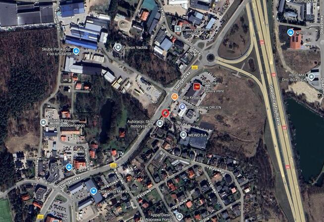 Punkt handlowy Straszyn Starogardzka 40-100 mkw