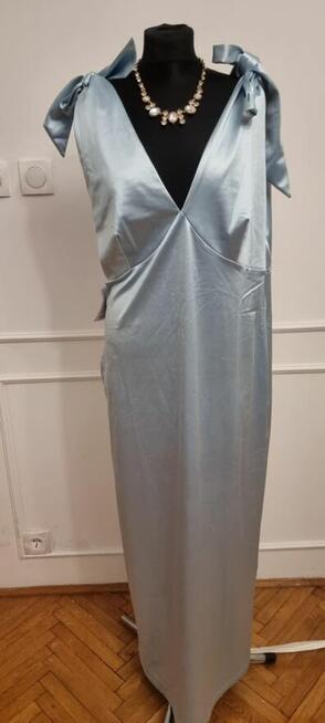 Sprzedam Niebieską sukienkę rozmiar 48