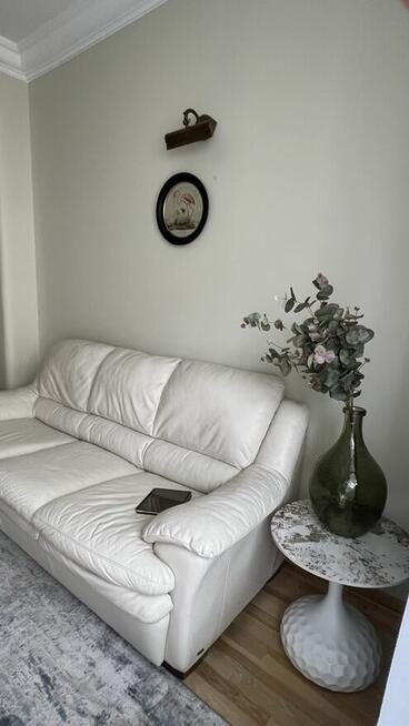 Sprzedam piękną skórzaną sofę włoskiej MARKI NATUZZI