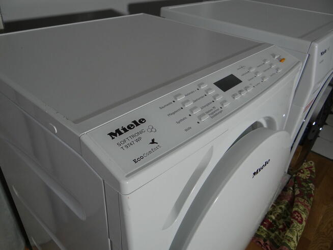 Komplet Miele Pralka W1 Editon +suszarka Miele T 9747 .