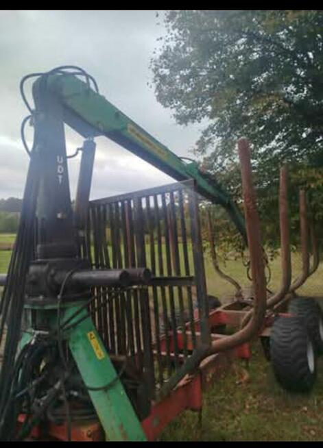 Przyczepa leśna more Maskiner