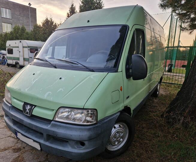 Zadbany Peugeot Boxer Maxi 2,8 HDI 2003 H2L3 Polski salon