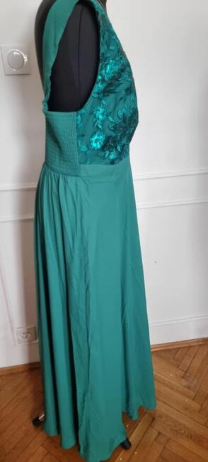 Sprzedam Zieloną sukienkę rozmiar 50-52