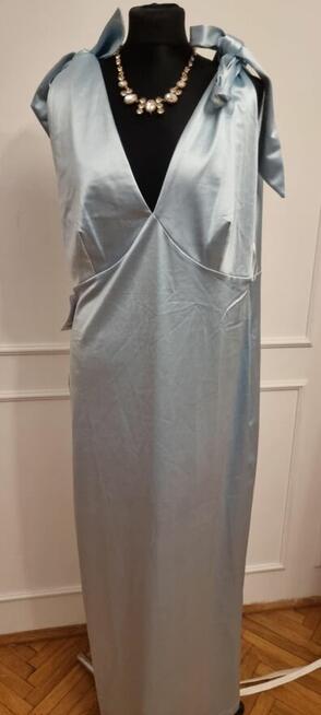 Sprzedam Niebieską sukienkę rozmiar 48
