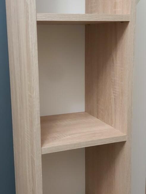 Regał meblowy dąb sonoma półki Żnin