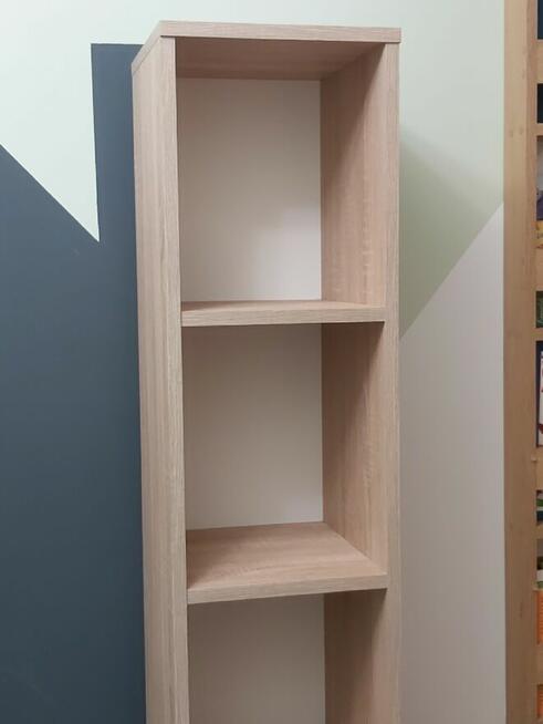 Regał meblowy dąb sonoma półki Żnin