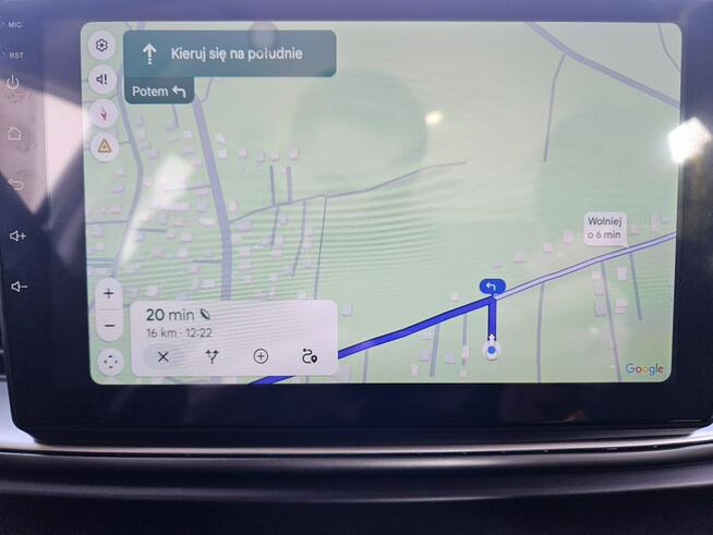 Kia Cee'd Android,Kamera cofania
