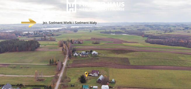 Siedlisko z rozpoczętą budową domu-Przejma Wysoka.