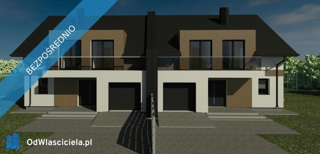 Dom w zabudowie bliźniaczej Piaseczna Górka gm. Morawica 153,66m2 STAN DEWELOPERSKI