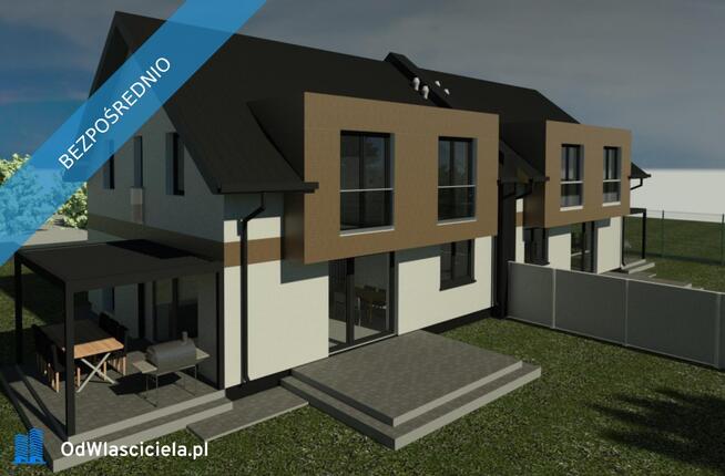 Dom w zabudowie bliźniaczej Piaseczna Górka gm. Morawica 153,66m2 STAN DEWELOPERSKI