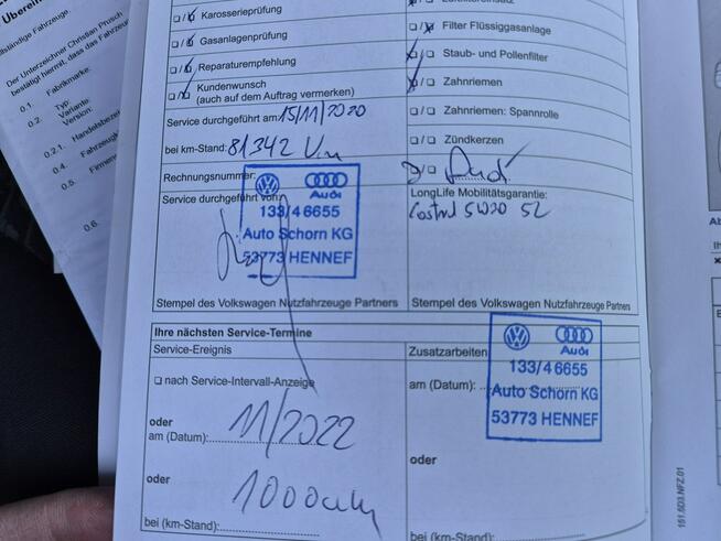 Volkswagen Transporter 2.0TDI Oryginał Bezwypadkowy Serwis do końca