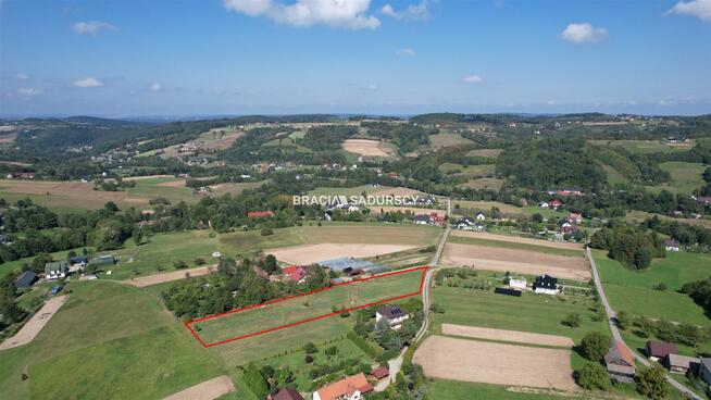 Działka budowlana Szyk gm. Jodłownik