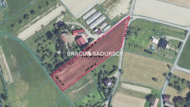 Działka budowlana Szyk gm. Jodłownik