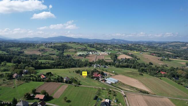 Działka budowlana Szyk gm. Jodłownik