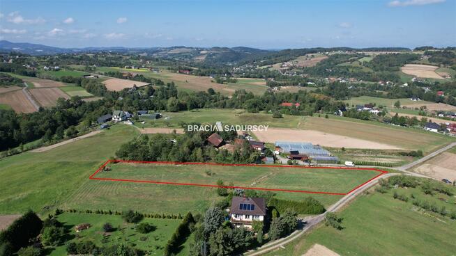 Działka budowlana Szyk gm. Jodłownik