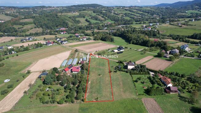 Działka budowlana Szyk gm. Jodłownik