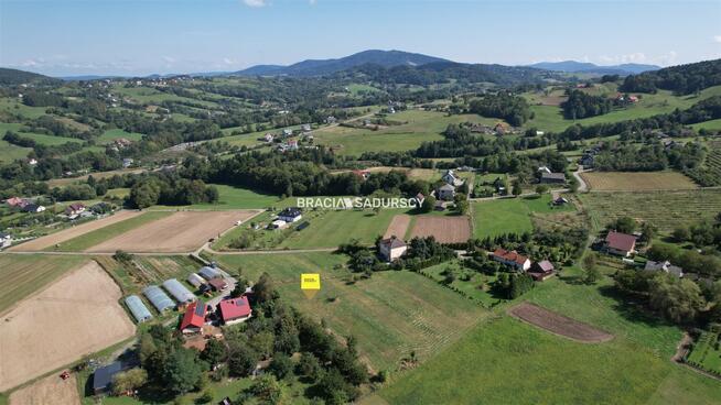 Działka budowlana Szyk gm. Jodłownik