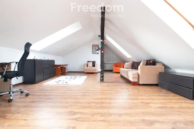 Dom Łowiecka Chełm Instalacja PV 2 garaże kominek