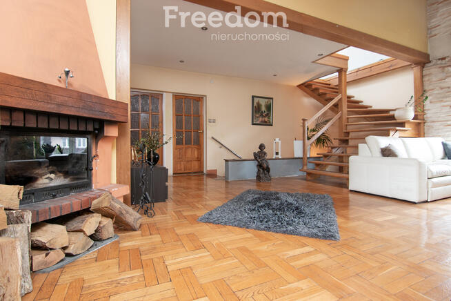 Dom Łowiecka Chełm Instalacja PV 2 garaże kominek