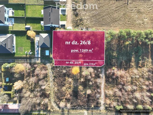 Dwie sąsiadujące działki niedaleko Legionowa