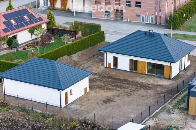 Parterowy dom w stanie deweloperskim