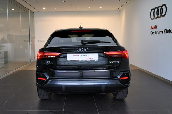 Audi Q3 Sportback 35TFSI 150KM Stronic Tempomat Led Kamera Ambiente Alu17 Asystenci