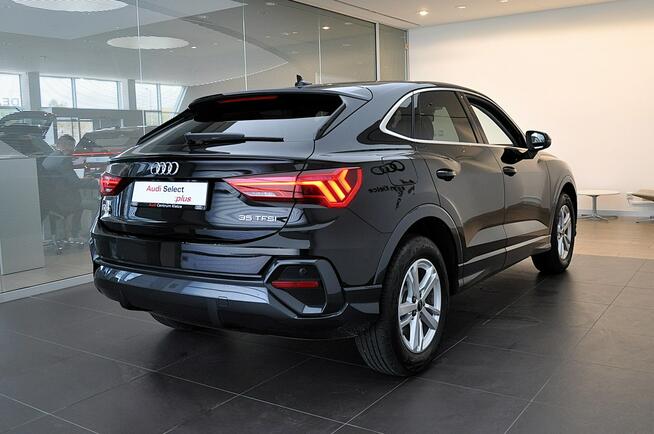 Audi Q3 Sportback 35TFSI 150KM Stronic Tempomat Led Kamera Ambiente Alu17 Asystenci