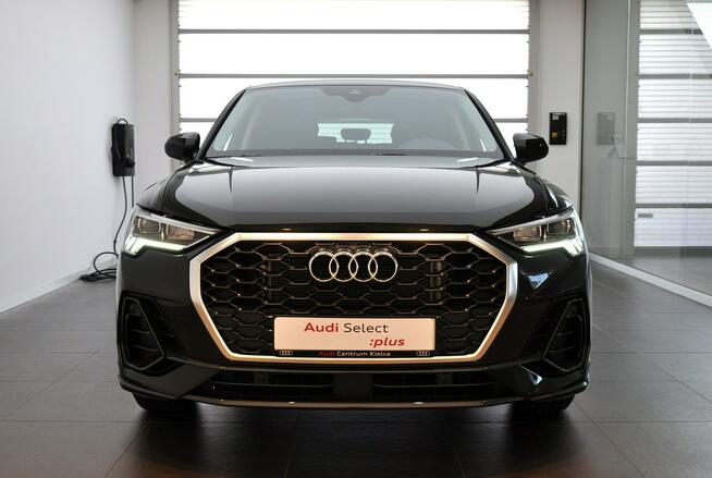 Audi Q3 Sportback 35TFSI 150KM Stronic Tempomat Led Kamera Ambiente Alu17 Asystenci
