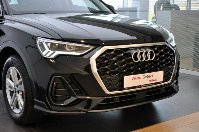 Audi Q3 Sportback 35TFSI 150KM Stronic Tempomat Led Kamera Ambiente Alu17 Asystenci