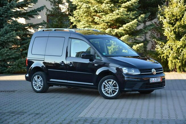 Volkswagen Caddy DSG Duża Navi Kamera Klimatronic Relingi Oryginał z Niemiec