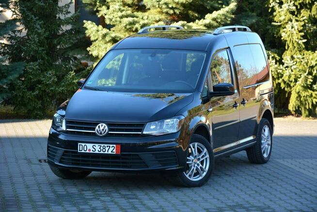 Volkswagen Caddy DSG Duża Navi Kamera Klimatronic Relingi Oryginał z Niemiec