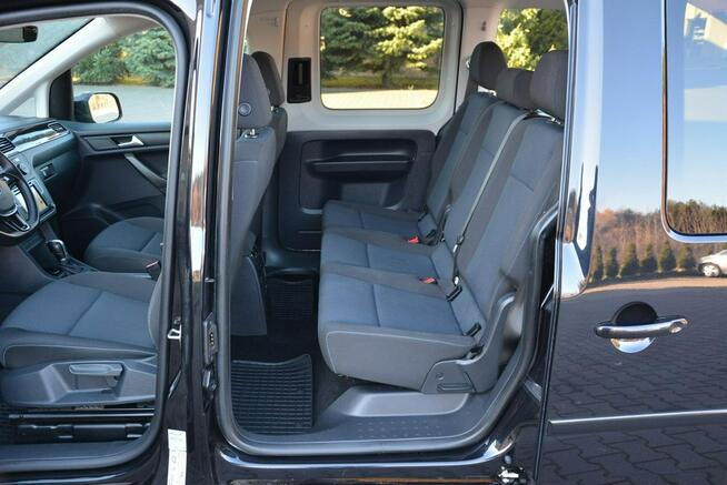 Volkswagen Caddy DSG Duża Navi Kamera Klimatronic Relingi Oryginał z Niemiec