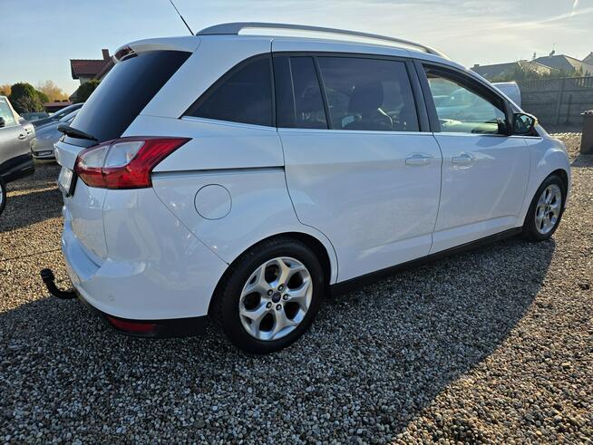 Ford Grand C-MAX 1.6 125ps Benzyna Klimatronic GrzanaSzyba+Fotele 7osobowy Gwarancja
