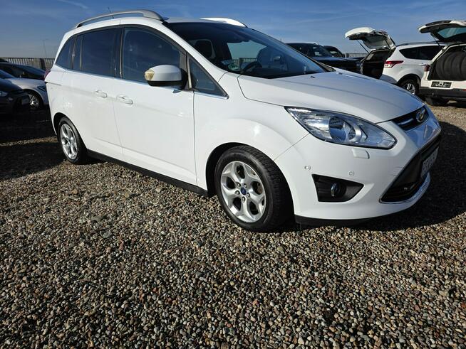 Ford Grand C-MAX 1.6 125ps Benzyna Klimatronic GrzanaSzyba+Fotele 7osobowy Gwarancja