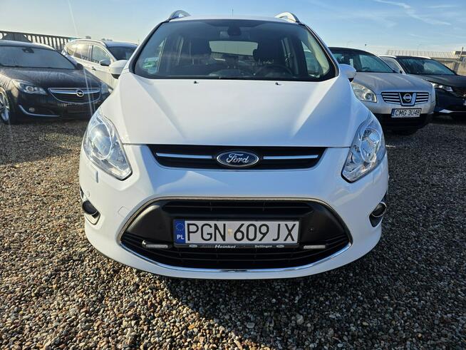 Ford Grand C-MAX 1.6 125ps Benzyna Klimatronic GrzanaSzyba+Fotele 7osobowy Gwarancja