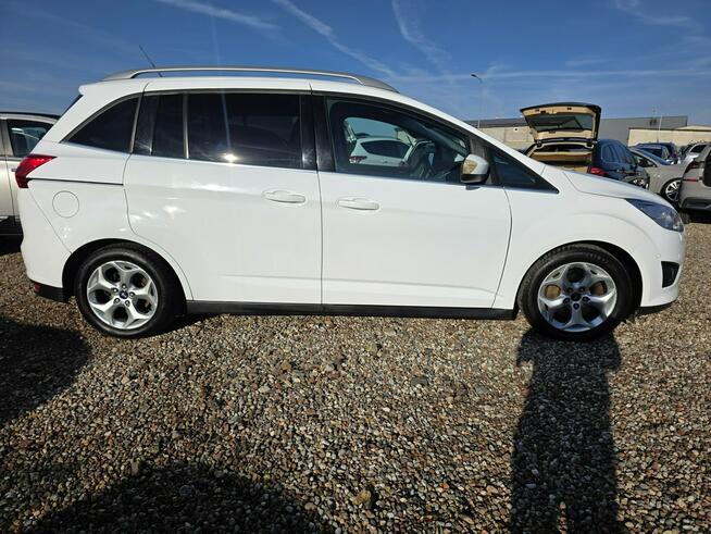 Ford Grand C-MAX 1.6 125ps Benzyna Klimatronic GrzanaSzyba+Fotele 7osobowy Gwarancja