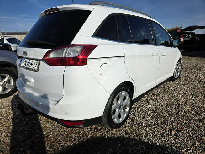 Ford Grand C-MAX 1.6 125ps Benzyna Klimatronic GrzanaSzyba+Fotele 7osobowy Gwarancja