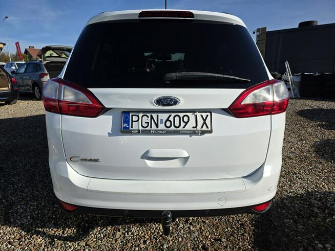 Ford Grand C-MAX 1.6 125ps Benzyna Klimatronic GrzanaSzyba+Fotele 7osobowy Gwarancja