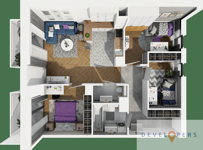 Komfortowe 4 pokoje I Winda I hala garażowa